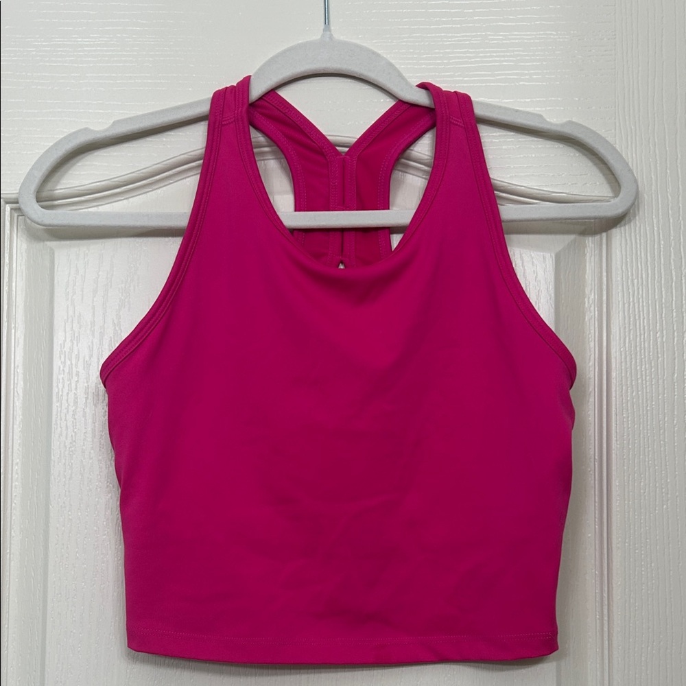 Beyond Yoga Pink Crop Top
